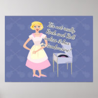 Retro Fun Music Lover Kitsch Tambourine Hausfrau