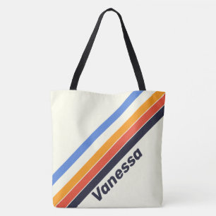 Retro Fünf Streifen Tasche
