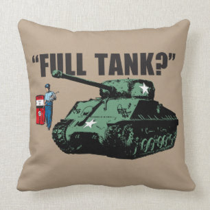 Retro Fünfzigerjahre Tankstellebegleiter: "Voller Kissen