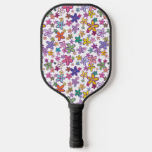 Retro Funky 70er Blume Power Hippie