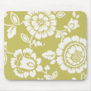 Retro funky Blumen-Mauspad Mousepad