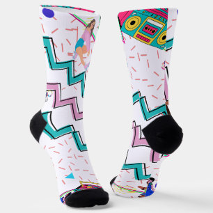 Retro Funky  Socken
