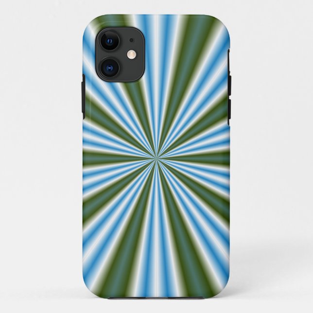 Retro Funky Stripes Seamless Graphic Art 4 Case-Mate iPhone Hülle (Rückseite)