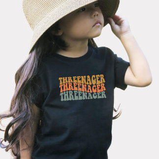 Retro Funny 3. Geburtstag T - Shirt