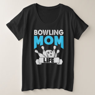 Retro Funny Bowling Maman Vie Fête des mères