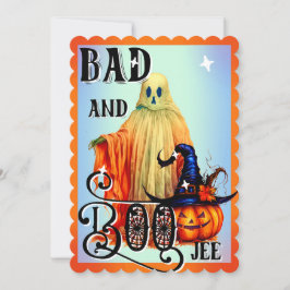 Retro Funny Halloween Cards