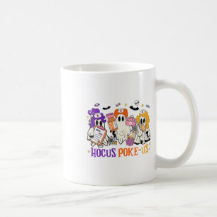 Retro Funny Hocus Poke-us Spooky Nurind Halloween Kaffeetasse