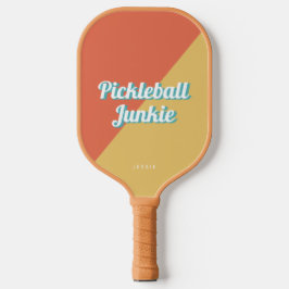 Retro Funny Personalisiert Pickleball Paddel Schläger