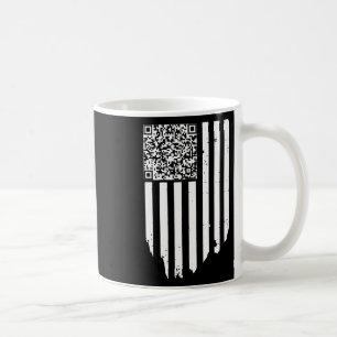 Retro Funny Qr Trump Tanzcode Kaffeetasse
