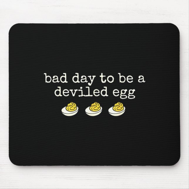 Retro Funny Thanksgiving Dinner Bad Day To Be A De Mousepad (Vorne)