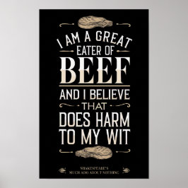 Retro Funny Zitat Vintage GRILLEN Black Poster