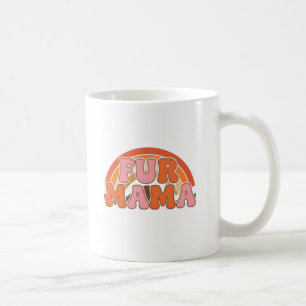 Retro Fur Mama Tassendesign Kaffeetasse