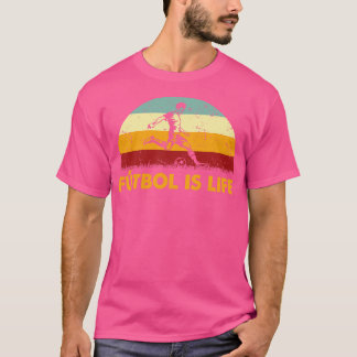 Retro Futbol ist der Lebensremix T-Shirt