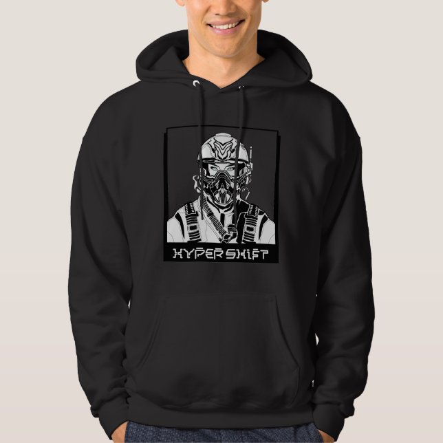 Retro Future HyperShift Hoodie (Vorderseite)