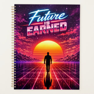 Retro Future Motivation Poster Planer