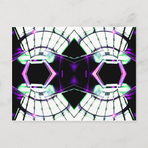 Retro Futurism Space Age Fantasy - CricketDiane Postkarte