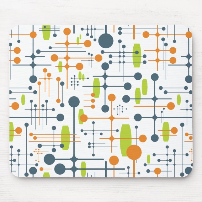 Retro Futuristic Mousepad (Vorne)