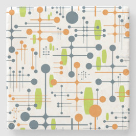 Retro Futuristic Steinuntersetzer