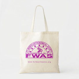 Retro FWAS Logo Budget Totbeutel Tragetasche