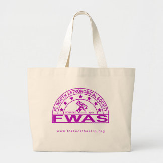 Retro FWAS Logo Jumbo Tote Bag Stoffbeutel