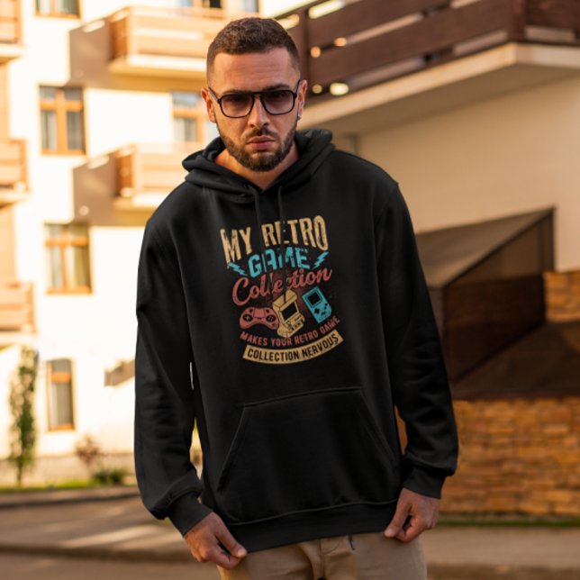 Retro Game Collection Flex - Videospiel Hoodie (Von Creator hochgeladen)