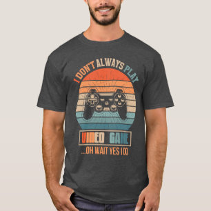Retro Gamer Art - Vintager Gaming-Controller T-Shirt