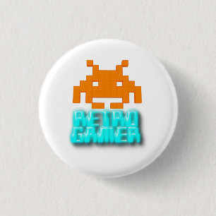 Retro Gamer Button