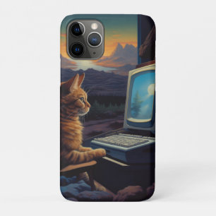 Retro Gamer Cat   8-Bit Pixel Art Gaming Case-Mate iPhone Hülle