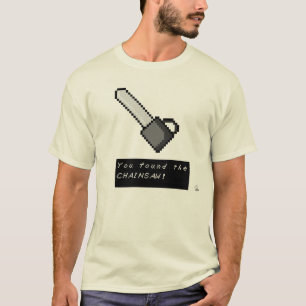 Retro Gamer-Kettensägen-Shirt T-Shirt