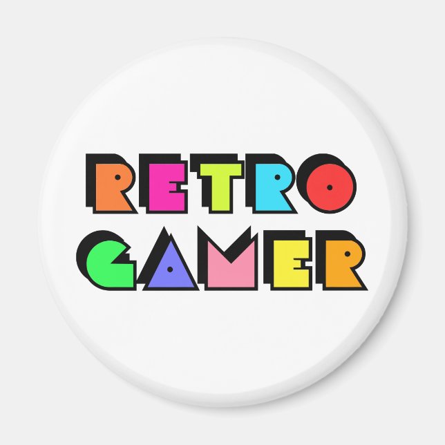 Retro-Gamer Magnet (Vorne)