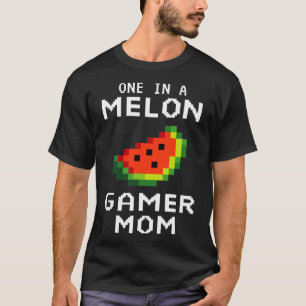 Retro Gamer Mama Gift - Funny Watermelone T-Shirt