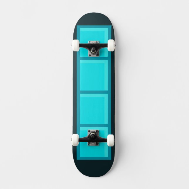 Retro Gamer Tetris Skateboard (Vorderseite)