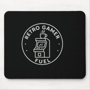 Retro-Gamer-Treibstoff-Arcade-Kaffee-Gaming für 80 Mousepad