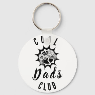 Retro-Gamer-Vater Cool Dads Club Schlüsselanhänger