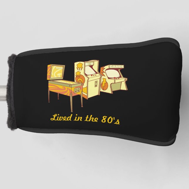 Retro Games Golf Headcover (Vorderseite)