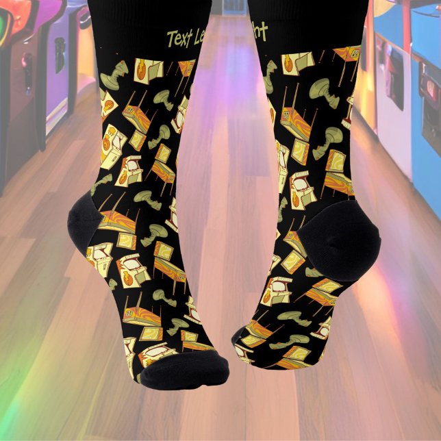 Retro Games Pattern Socks Socken (Von Creator hochgeladen)