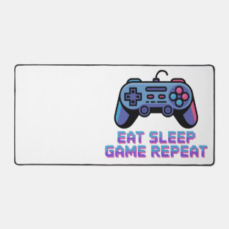 Retro Gaming Desk Mat  Schreibtischunterlage