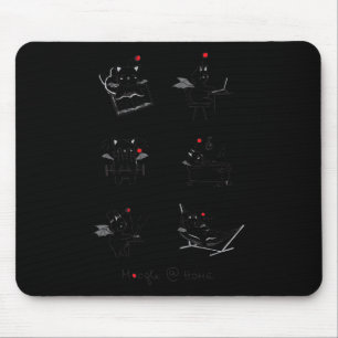 Retro Gaming Kawaii Video Game Moogle Kupo Gamer 3 Mousepad