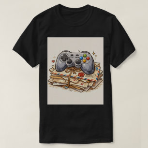 Retro-Gaming-Mail: Handgefertigtes Controller-Icon T-Shirt