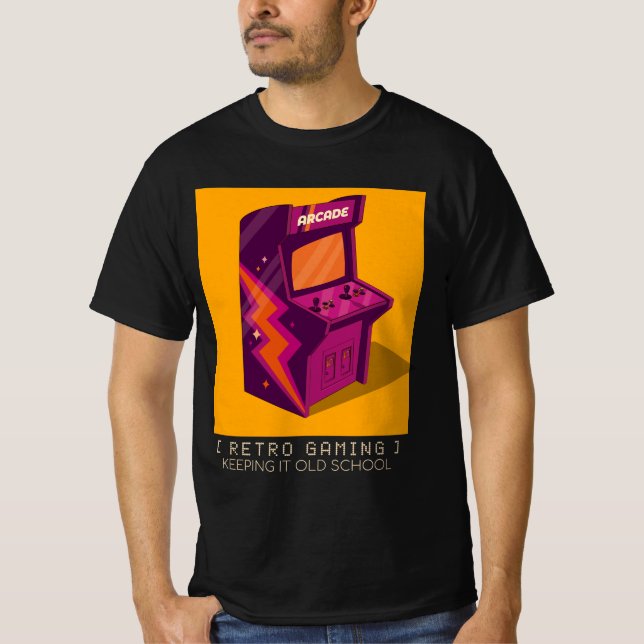 Retro-Gaming T-Shirt (Vorderseite)