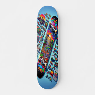 Retro-Gaming-Wiederbelebung Skateboard