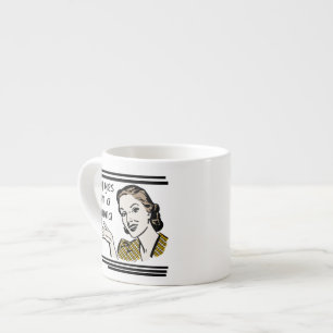 Retro Gamma Geschenke Espressotasse