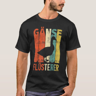 Retro Gänse FlüsternBauer Vintager Bauer T-Shirt