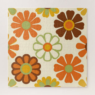 Retro-Gänseblümchen-Blumenmuster