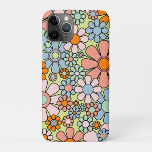 Retro Garden Blume Groovy 60er 70er Spring Pastel Case-Mate iPhone Hülle