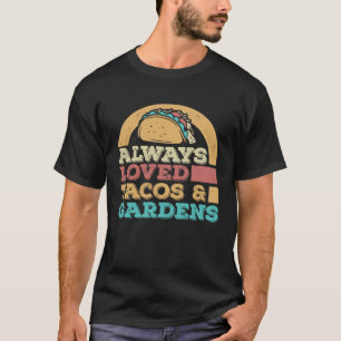 Retro-Gärtner pflanzt Blumen Vintage-Gärtnerei T T-Shirt