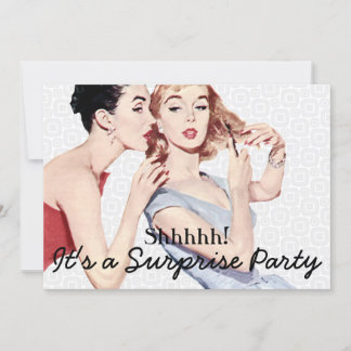 Retro-Geburtstagsparty der 50er Jahre Einladung