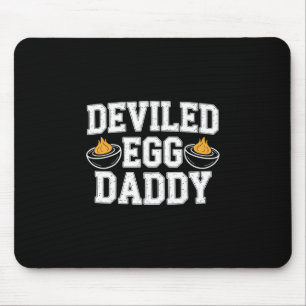 Retro gefülltes Eier-Papa Lustiges Erntedankfest V Mousepad