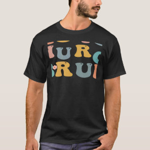Retro geht zur Kirche Bruh Meme Church Jesus Chris T-Shirt