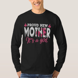 Retro Gender Offenbarung neue Mutter Es ist ein Mä T-Shirt